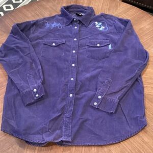 Vintage Mickey Unlimited Corduroy Shirt